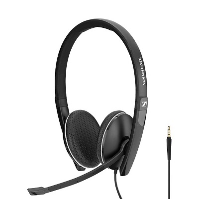 Sennheiser SC 165 Duo 3,5mm Jacklı Kulak Üstü Kulaklık 1