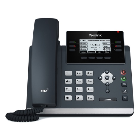Yealink T42U Daha Net İletişim için Çok Yönlü IP Telefon